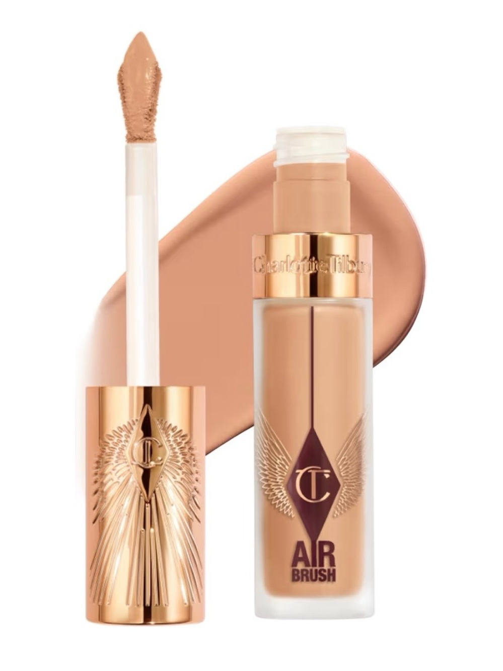 NWT NIB Charlotte Tilbury AIRbrush Flawless Blur Concealer (09 - Tan)